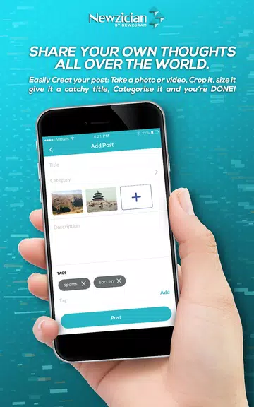 Newzician - Social news app 螢幕截圖 3