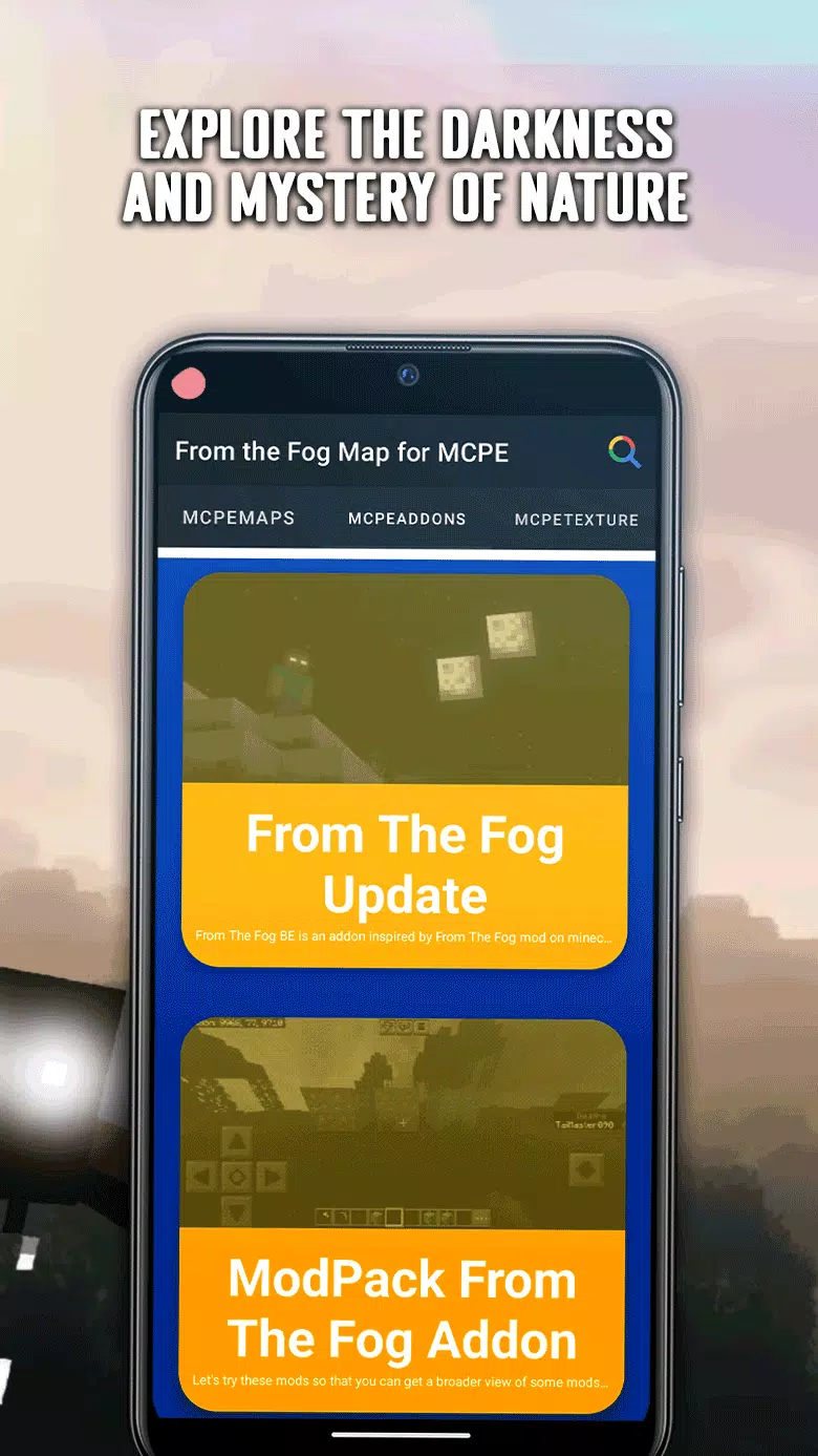 From the Fog Map for MCPE Captura de tela 2