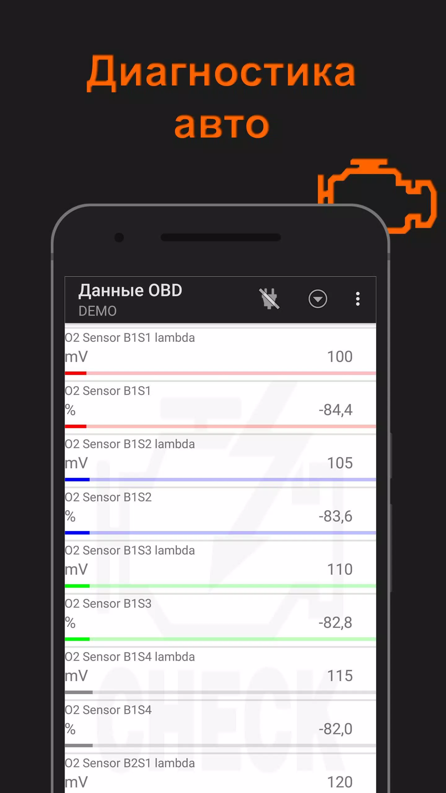 OBD2pro. Диагностика OBD ELM. Ảnh chụp màn hình 0