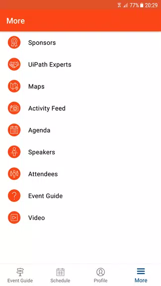 UiPath Events Schermafbeelding 2