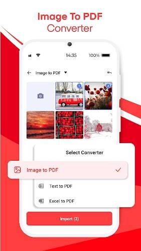 Image to PDF ภาพหน้าจอ 0