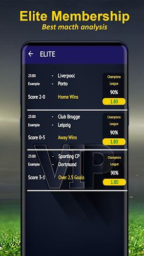 Pronostic Foot Capture d'écran 2