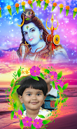 Lord Shiva photo Frame Zrzut ekranu 3