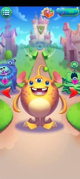 Cute Monster - Virtual Pet Screenshot 2