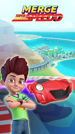 Merge Super Speedo - Kicko Car Tycoon Скриншот 0