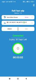 Rafi Fast UDP VPN স্ক্রিনশট 2