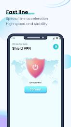 Shield VPN Ảnh chụp màn hình 1