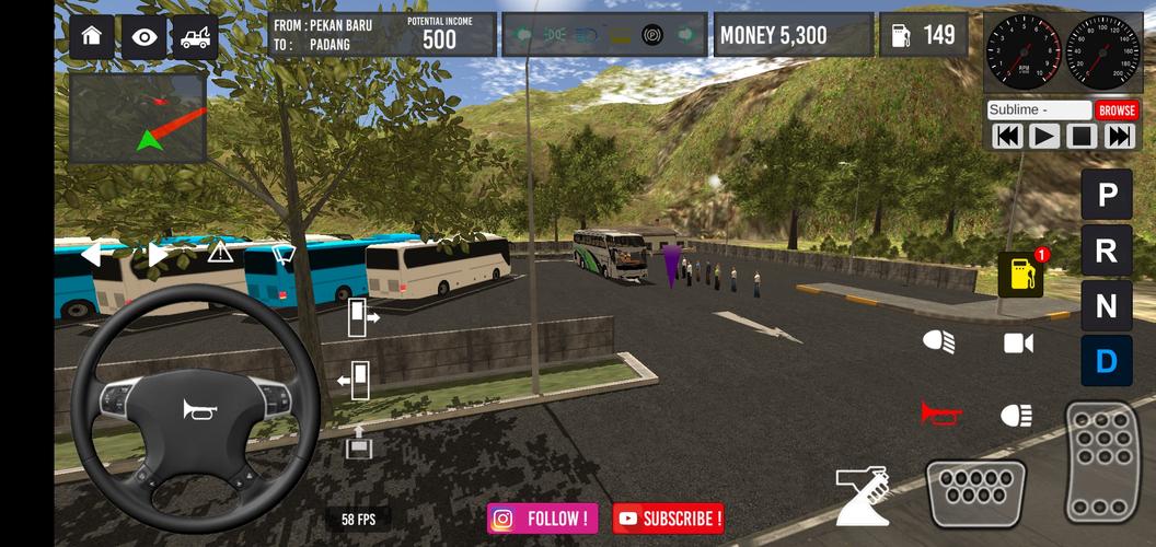 IDBS Simulator Bus Sumatera Tangkapan skrin 3