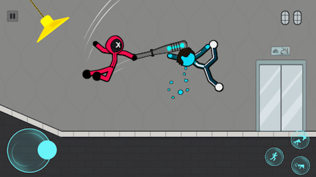 Skinnyman Battle Playground 2 Mod Tangkapan skrin 0