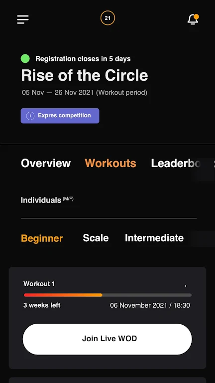 circle21.app 螢幕截圖 1