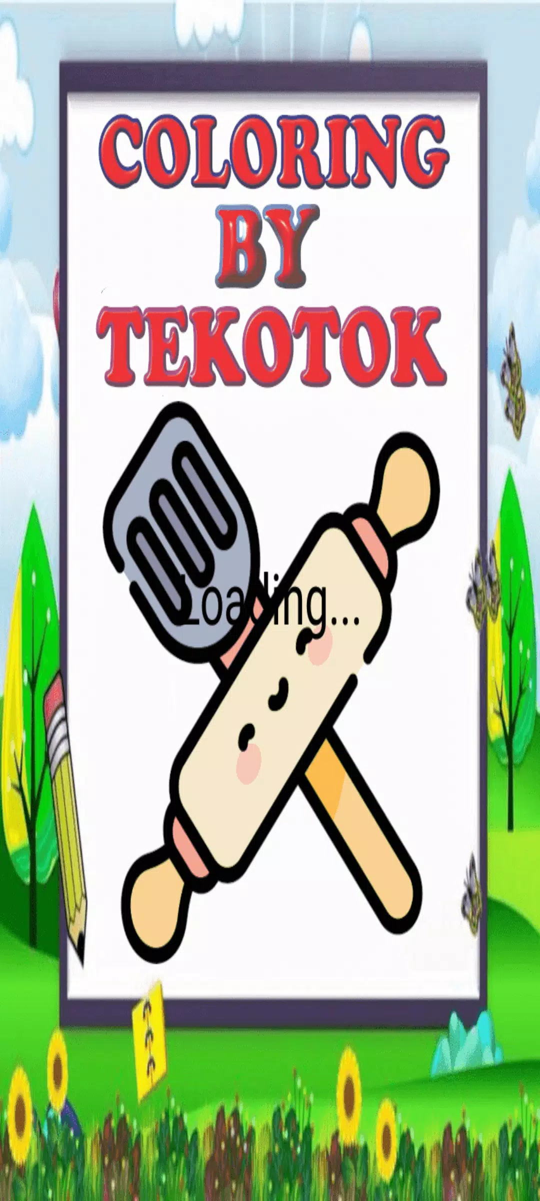 Coloring Kitchen Tools 螢幕截圖 0