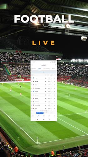 Live Football Tv: Live Score Captura de pantalla 2