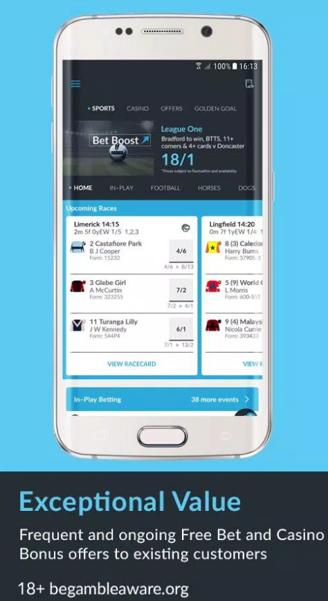 BetVictor Screenshot 1