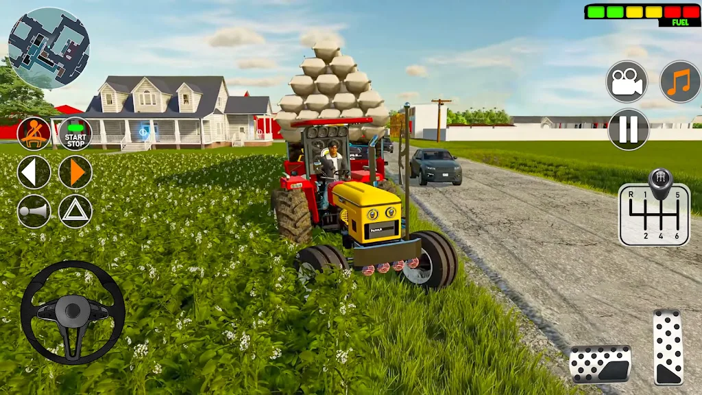 Cargo Tractor Farming Game 3D Screenshot 1