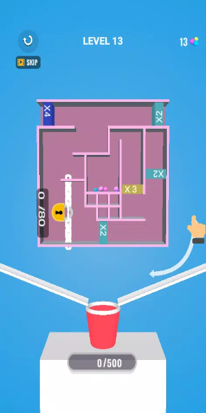 Multi Maze 3D : Spin & Collect Tangkapan skrin 2