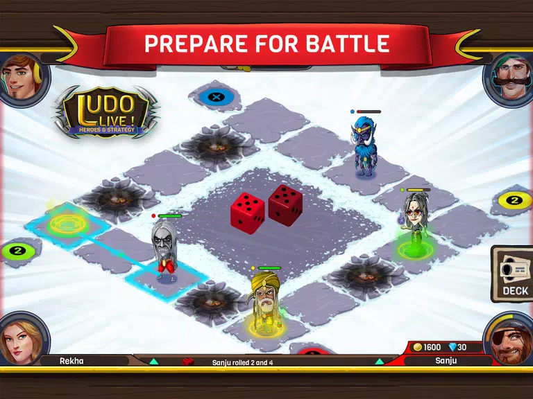 Ludo Live! Heroes & Strategy应用截图第1张