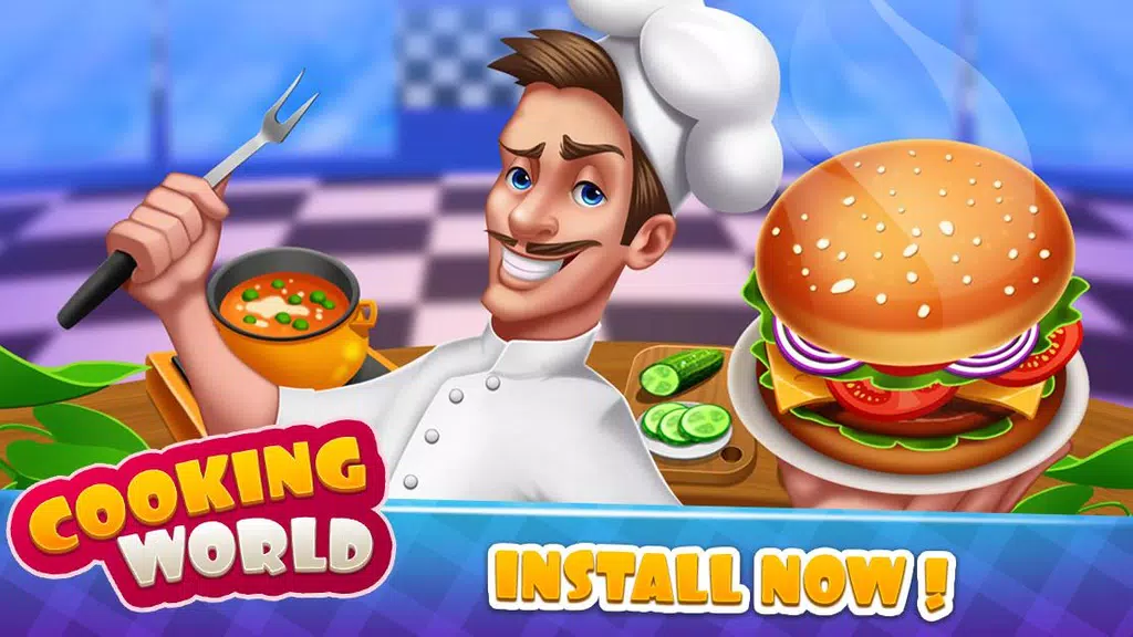 Cooking World - Food Fever & Restaurant Craze应用截图第0张