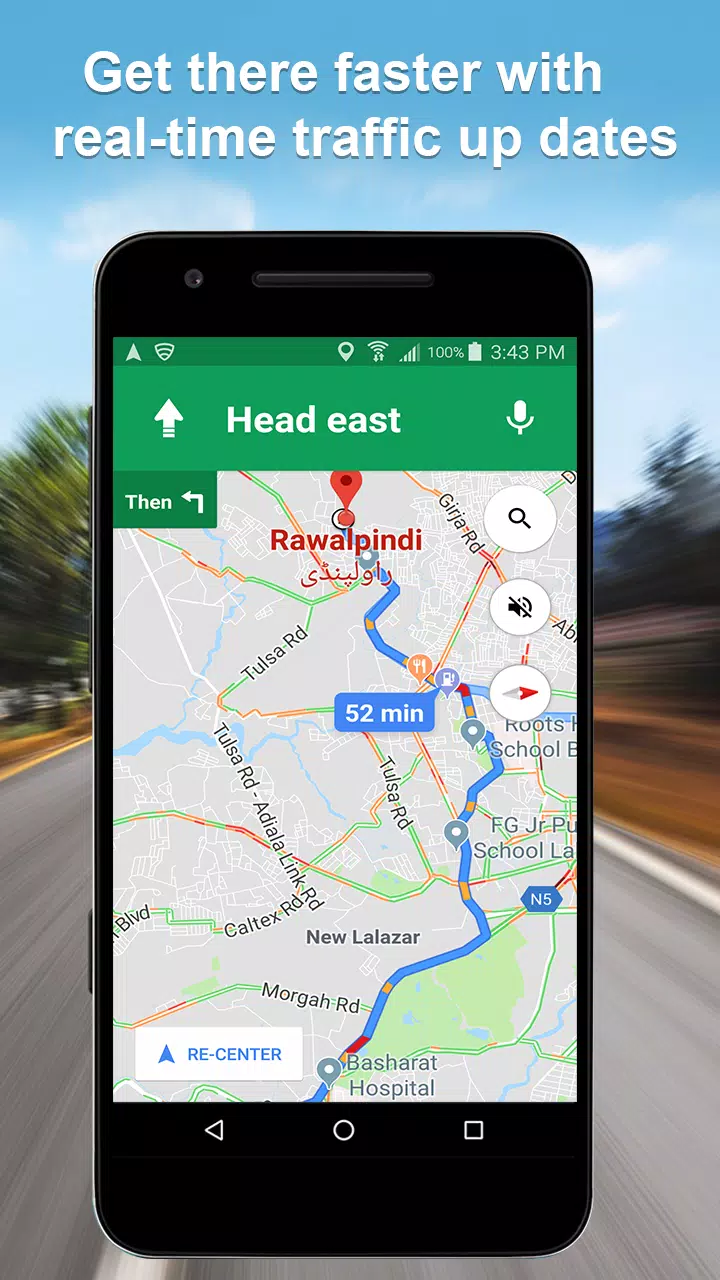 Maps GPS Navigation Route Directions Location Live Ảnh chụp màn hình 1