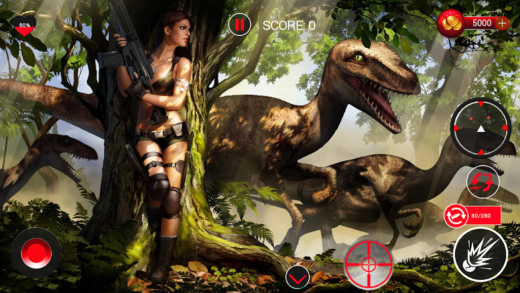Dinosaur Destruction Super Dino&Deadly Dino Hunter Tangkapan skrin 0