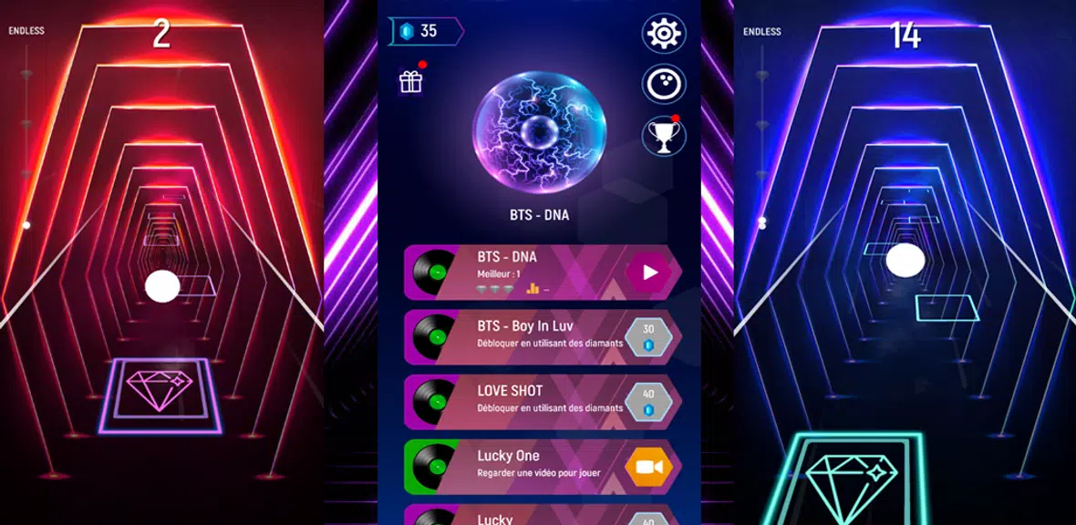 Tiles Hop : BLACKPINK KPOP EDM 螢幕截圖 0