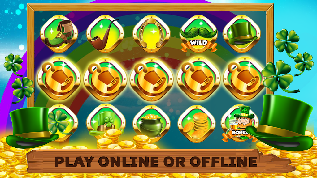 Lucky Irish Win Slots Machines 螢幕截圖 1