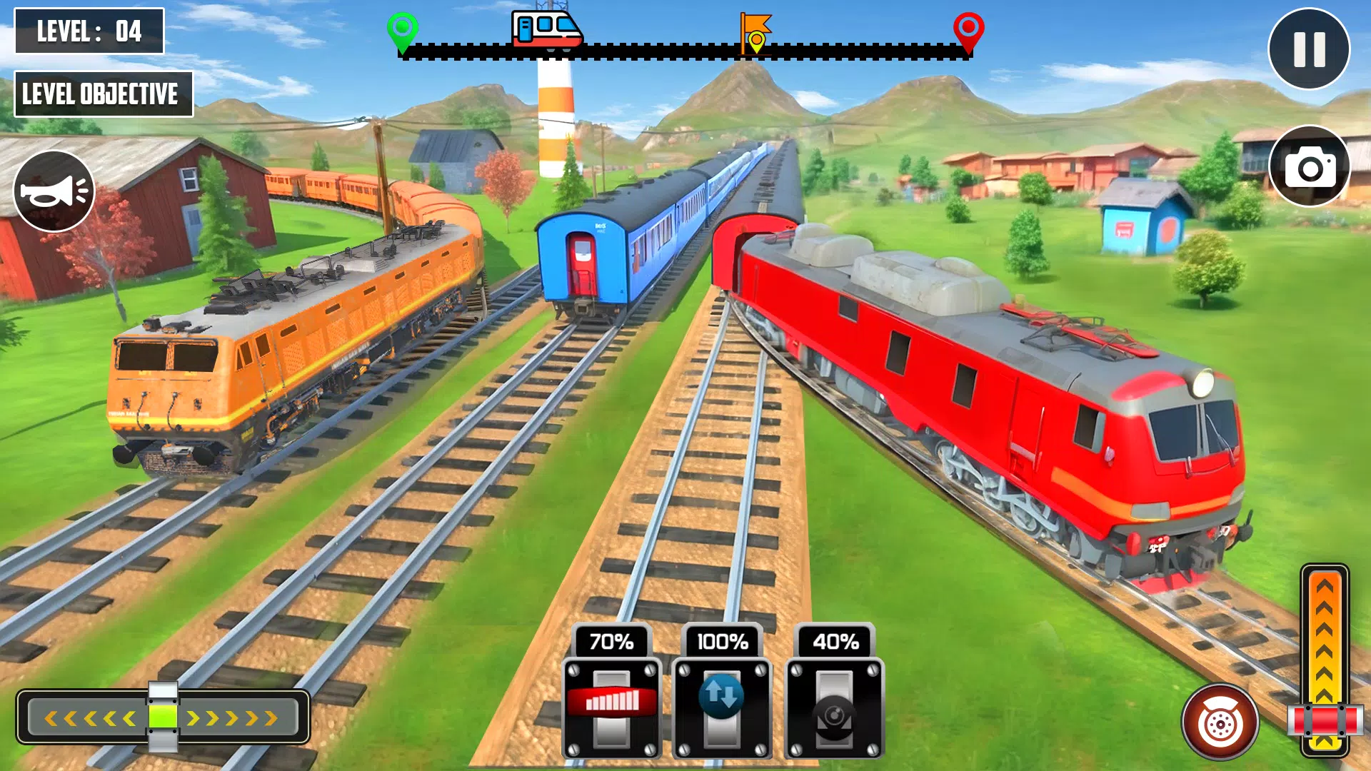 Train Driving Locomotive Games ဖန်သားပြင်ဓာတ်ပုံ 2