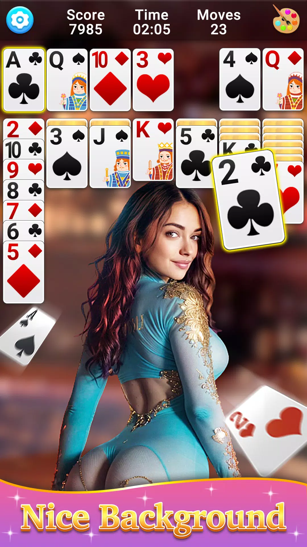 Solitaire Collection Girls Schermafbeelding 0