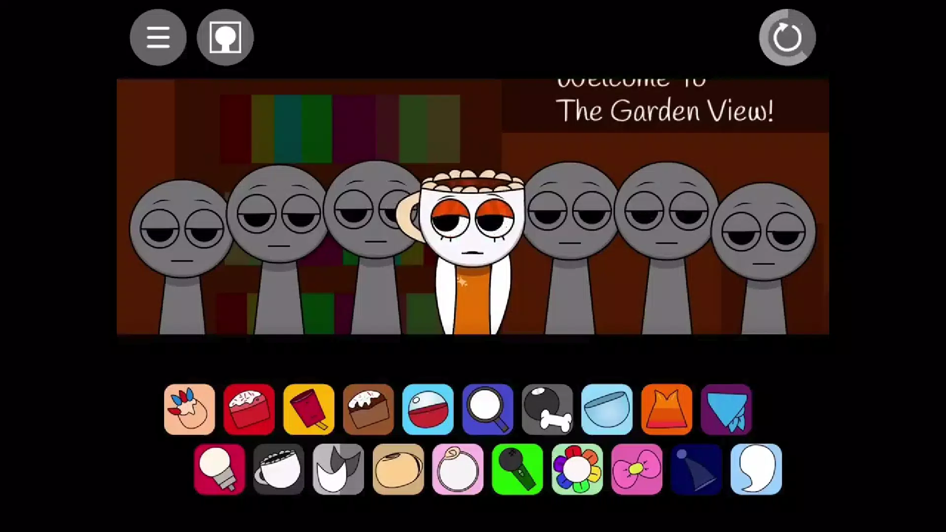 Schermata Sprunki Horror Dandy Mod Song 2