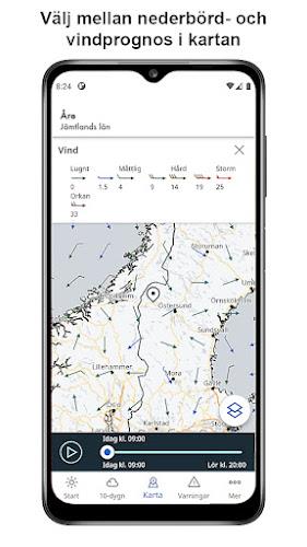 SMHI Väder Screenshot 3