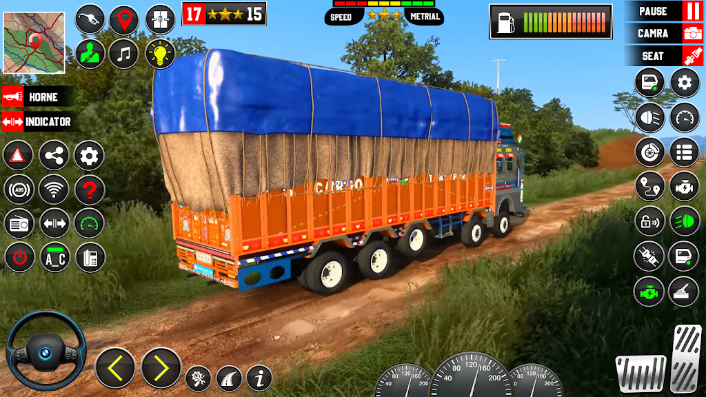 Indian Truck Simulator 2024 ဖန်သားပြင်ဓာတ်ပုံ 3