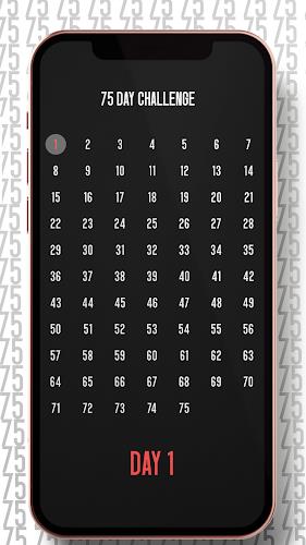 75 Day Hard Challenge Tracker Screenshot 0