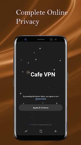 CAFE VPN - Fast Secure VPN App ภาพหน้าจอ 1