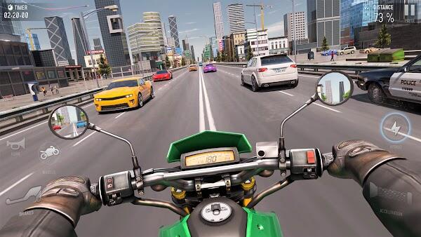 BRR: Moto Bike Racing Game 3D Capture d'écran 2