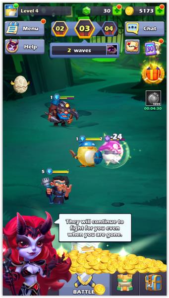 Taptap Heroes: ldle RPG 스크린샷 0