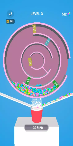 Multi Maze 3D : Spin & Collect Tangkapan skrin 0