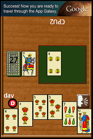 Cards Tute a 2 螢幕截圖 1