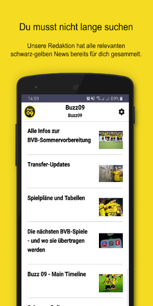 Buzz09–die schwarz-gelben News Screenshot 1