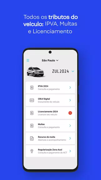 Zul+ Zona Azul SP, IPVA, Tag +应用截图第1张