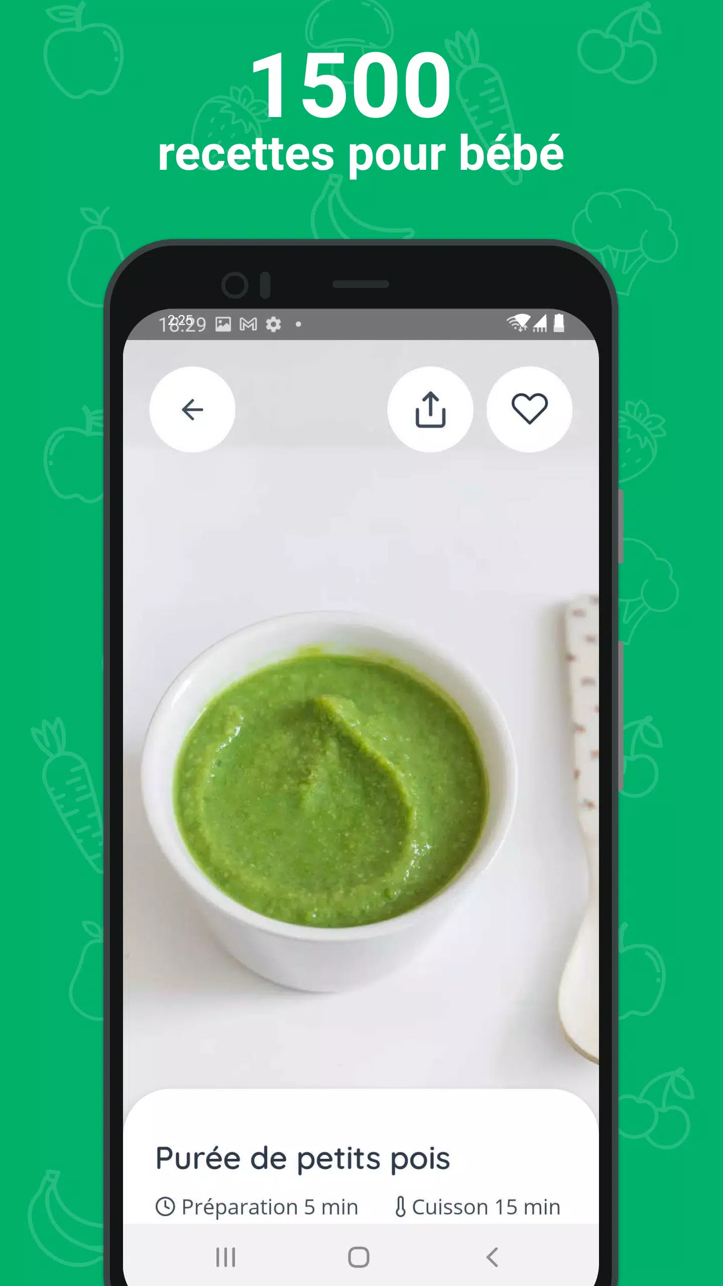 Cuisinez pour bébé Screenshot 0