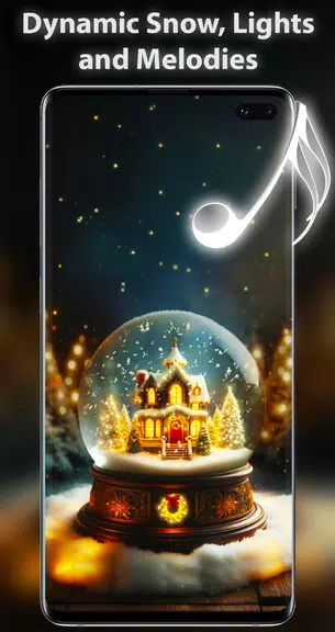 Snow Live Wallpaper 螢幕截圖 1