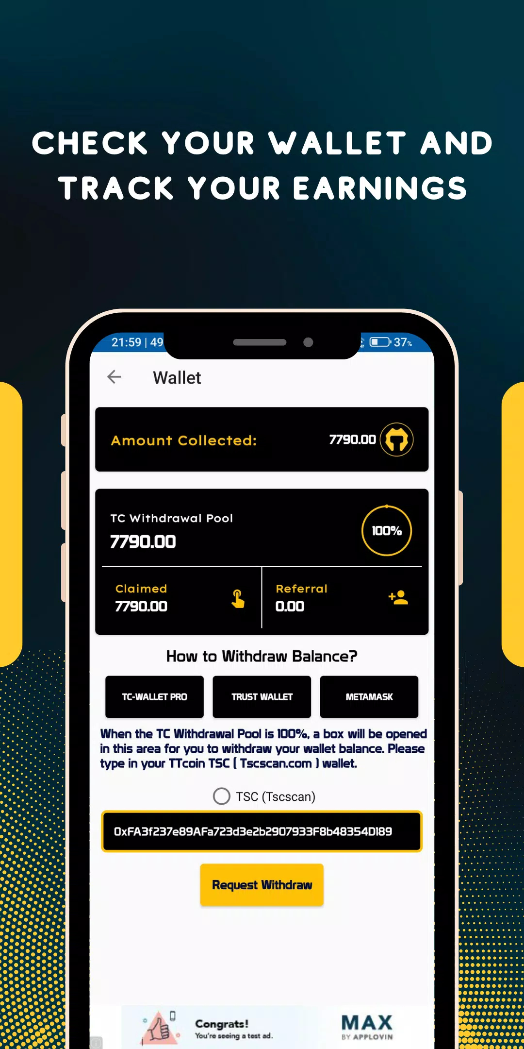TTcoin Network - OLD ภาพหน้าจอ 2