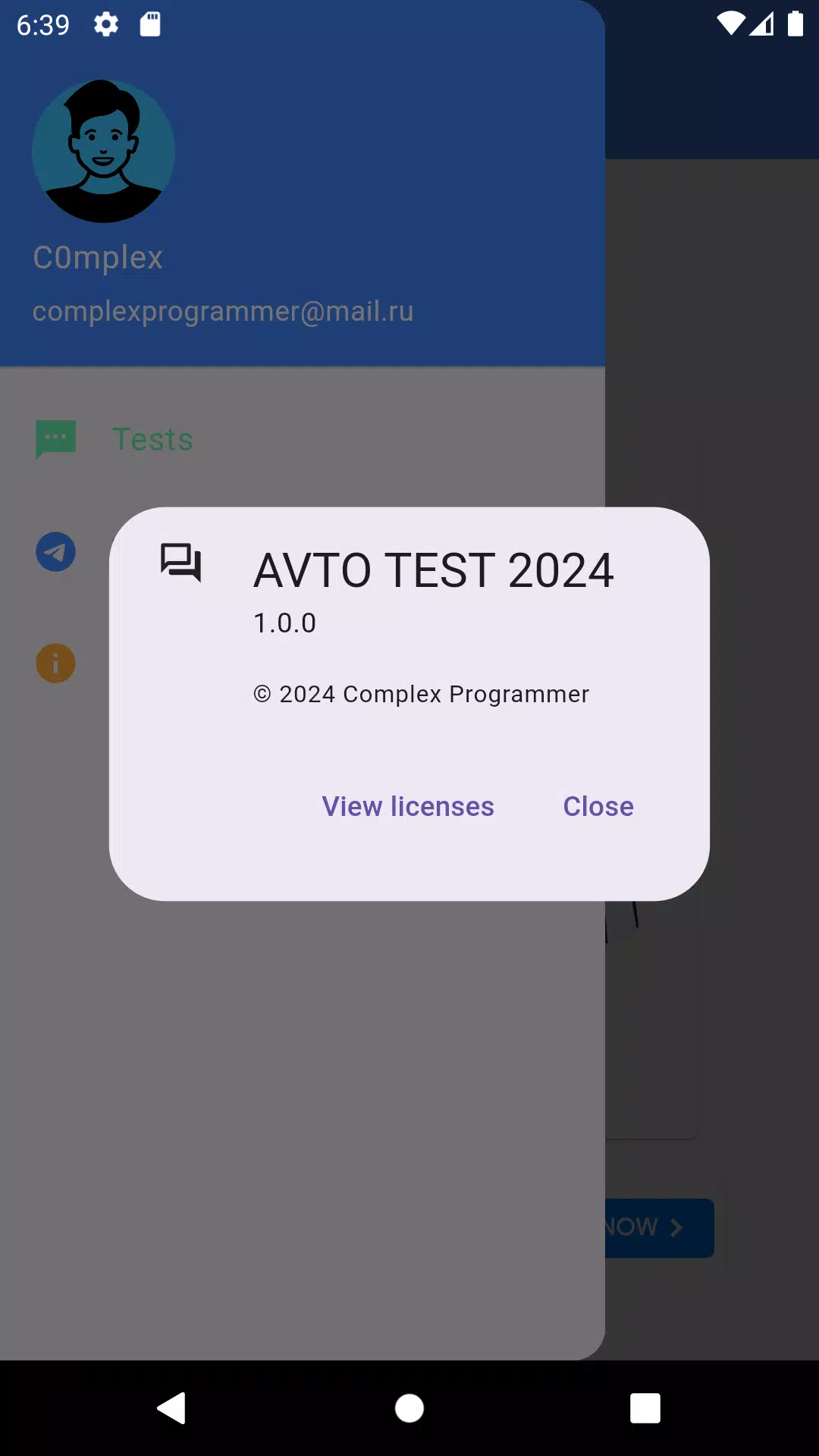 AVTO TEST 2024 螢幕截圖 2