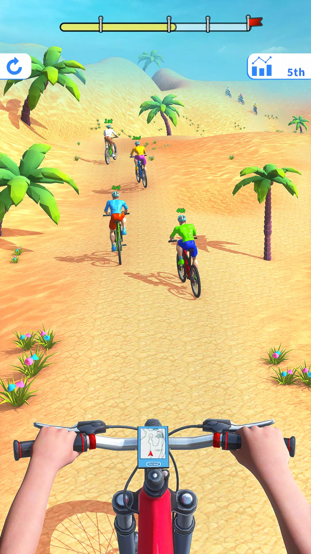 BMX Cycle Extreme Bicycle Game Ảnh chụp màn hình 2