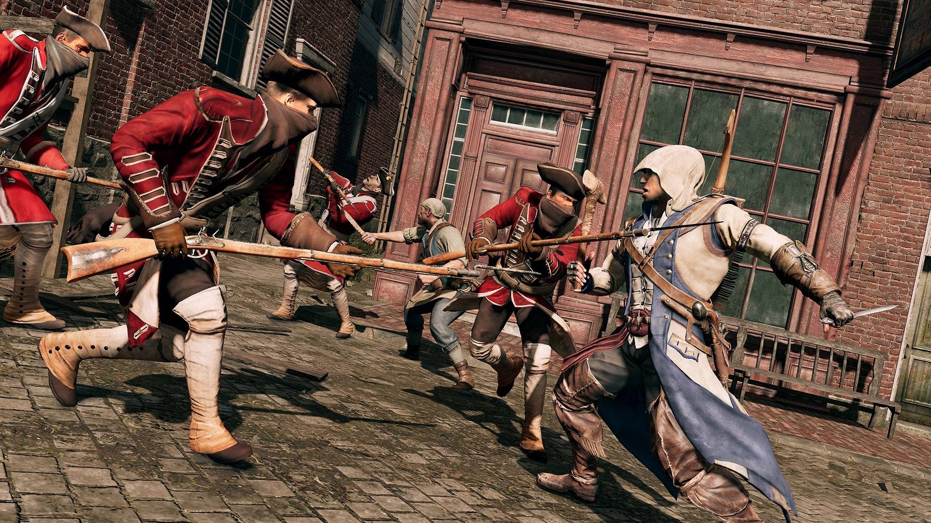 AC3 yang kurang dihargai menampilkan keseimbangan permainan dan cerita terbaik siri. | Kredit Imej: Ubisoft