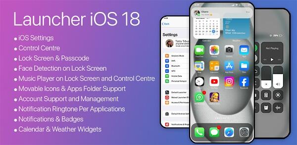 Launcher iOS 18 Pro应用截图第0张