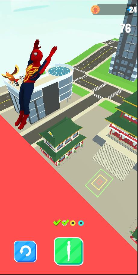 Superhero Flip Jump: Sky Fly Screenshot 3