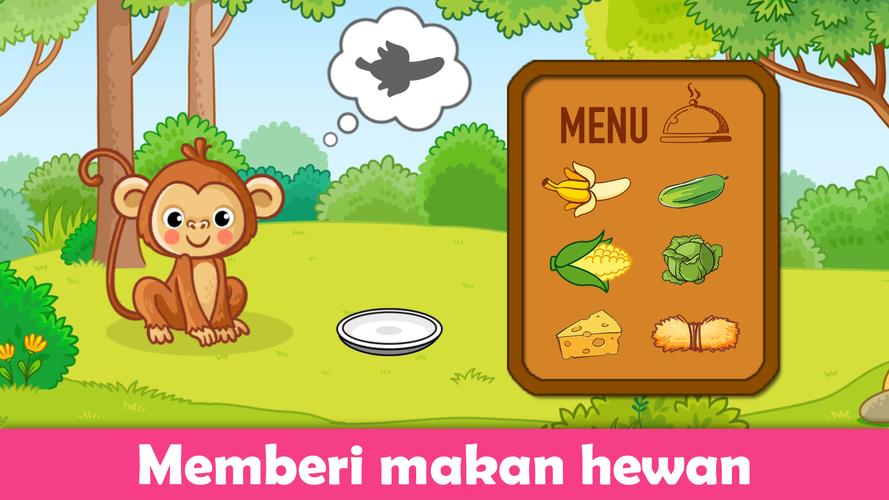 Game Anak Belajar - TK & PAUD Captura de pantalla 1