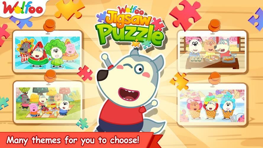 Wolfoo Jigsaw Puzzle スクリーンショット 0