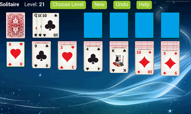 Klondike Solitaire X Tangkapan skrin 2