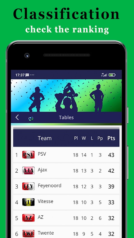 Info Eredivisie 螢幕截圖 1